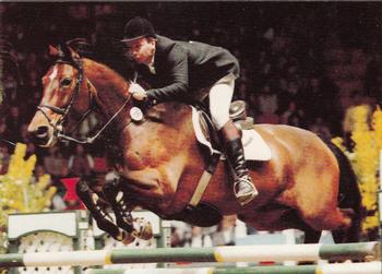1995 Collect-A-Card Equestrian #127 Jukka Rantanen / Lamonda Front